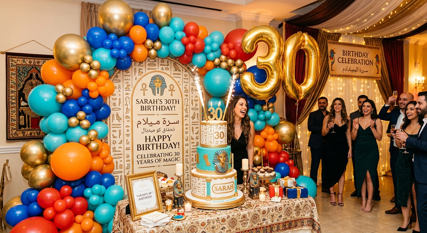 تجهيزات حفلة عيد ميلاد من الصفر - جدول وميزانية 2026