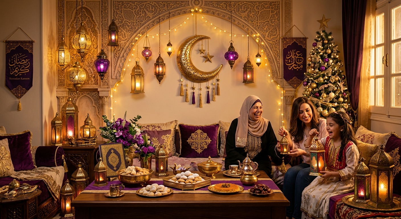 أفكار ديكور حفلات رمضان والاعياد