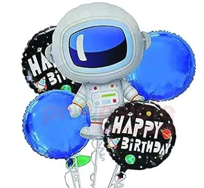 Foil Helium Astronaut Balloon Set