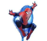 3D Spider-Man Shaped Balloon – Red and Blue - شراء السعادة