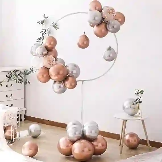 Round Balloon Stand for Parties and Events Height 167cm - شراء السعادة